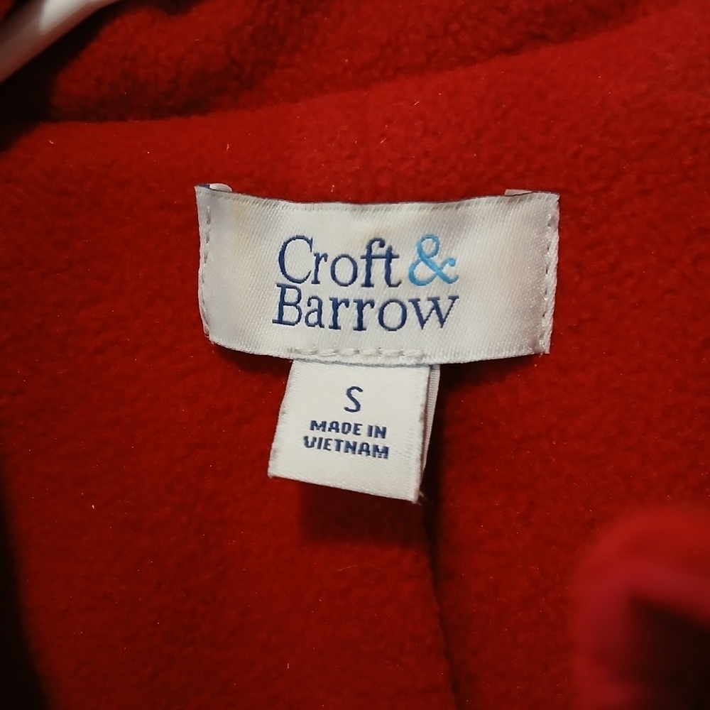 Croft & Barrow Quilted Zip Front Vest Womens Size Small - Picture 2 of 4